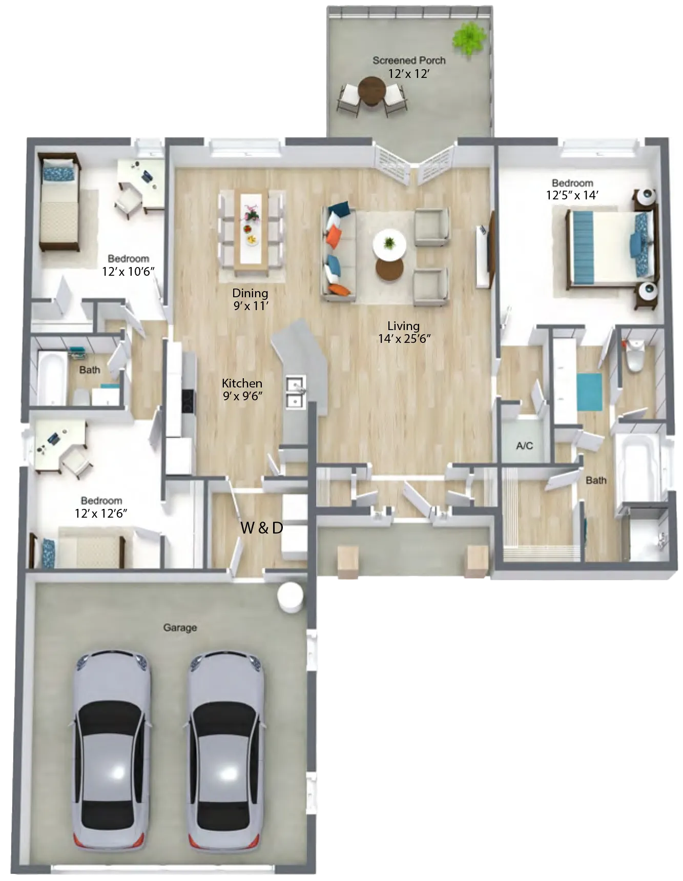 Birch Floor Plan