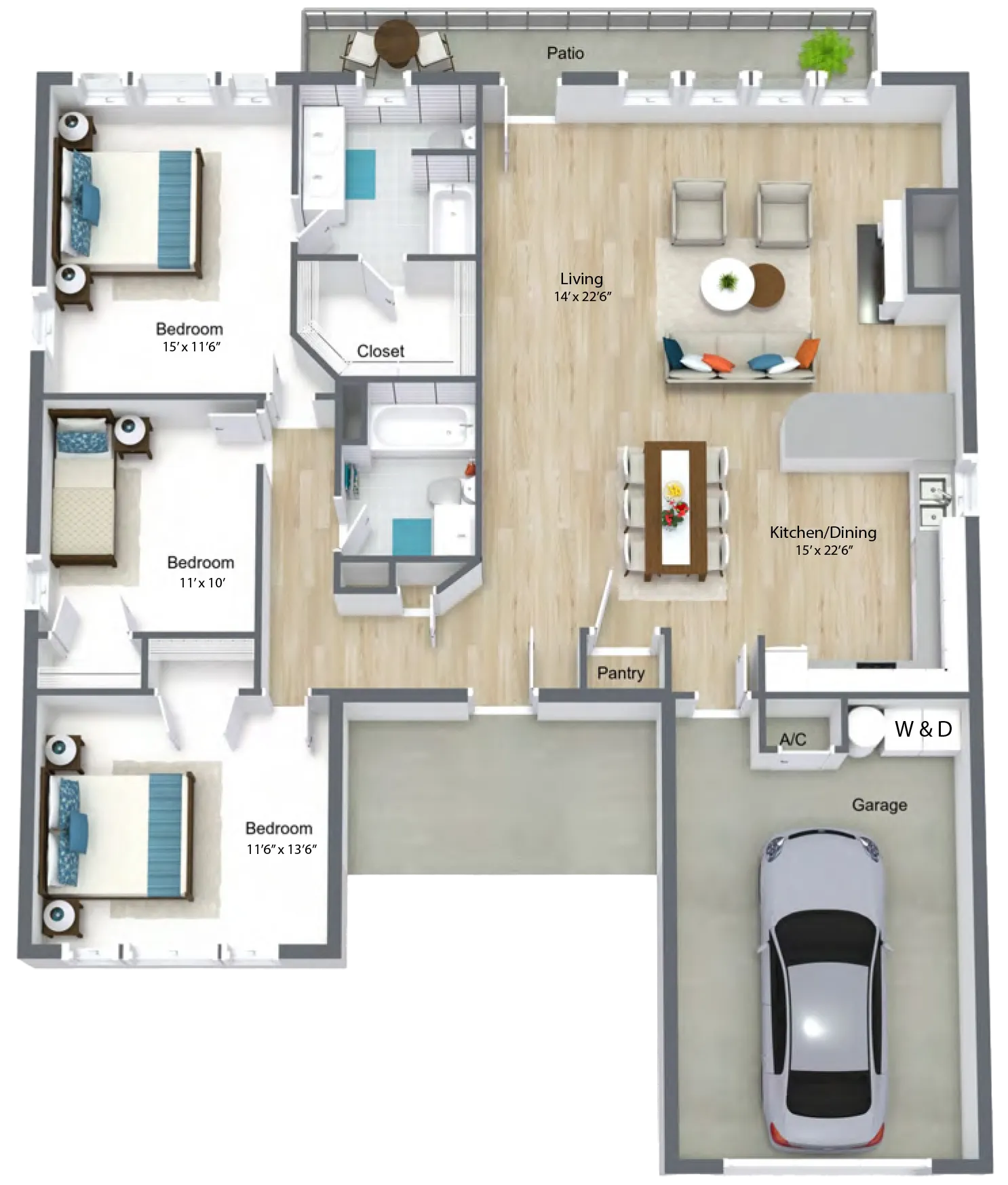 Magnolia Floor Plan